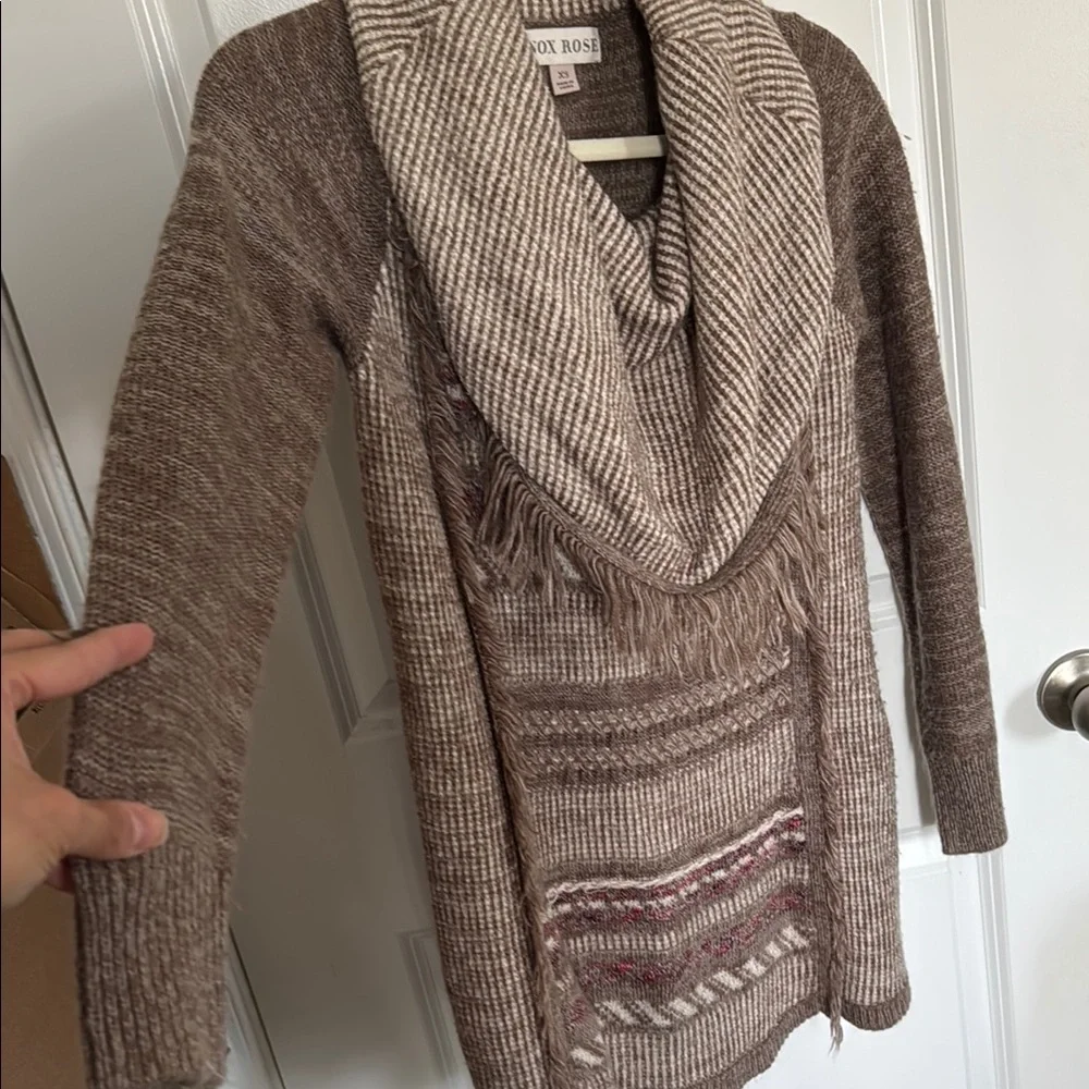 Knox Rose Brown Sweater